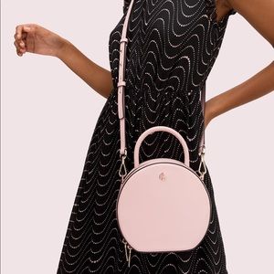 Kate Spade Leather Andi Canteen Bag in Pink
